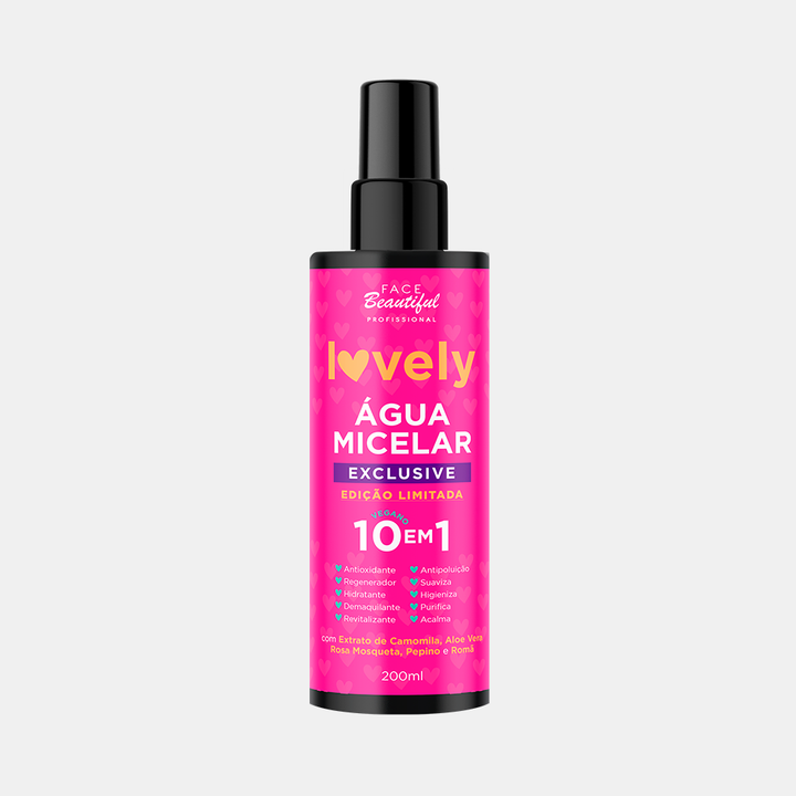 Água Micelar 10 em 1 Lovely Edição Limitada 200ml – água micelar 10 em 1 edição limitada