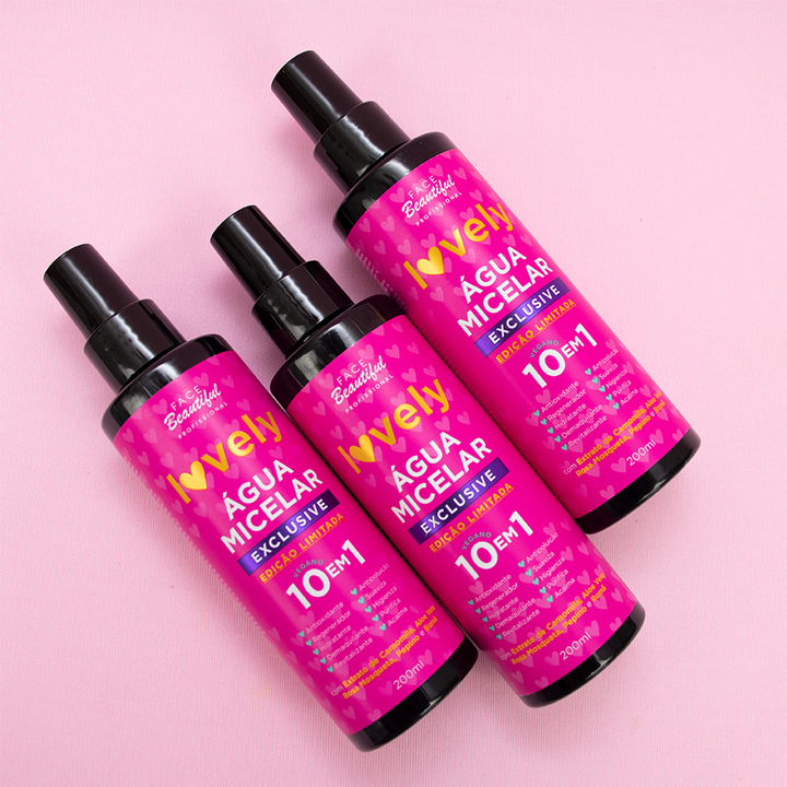 Água Micelar 10 em 1 Lovely Edição Limitada 200ml – água micelar 10 em 1 edição limitada