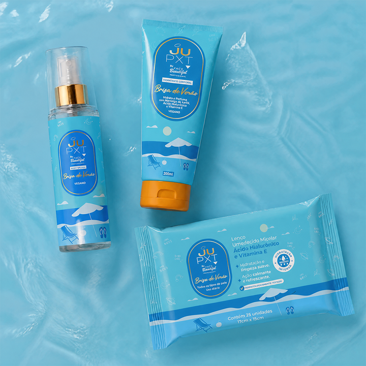Kit Essência Carioca - Body Splash + Hidratante Corporal + Lenço