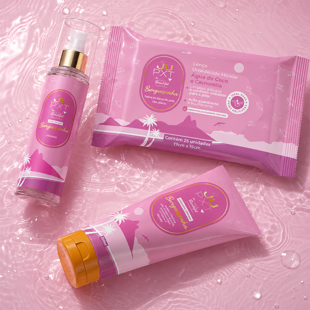 Kit Essência Carioca - Body Splash + Hidratante Corporal + Lenço