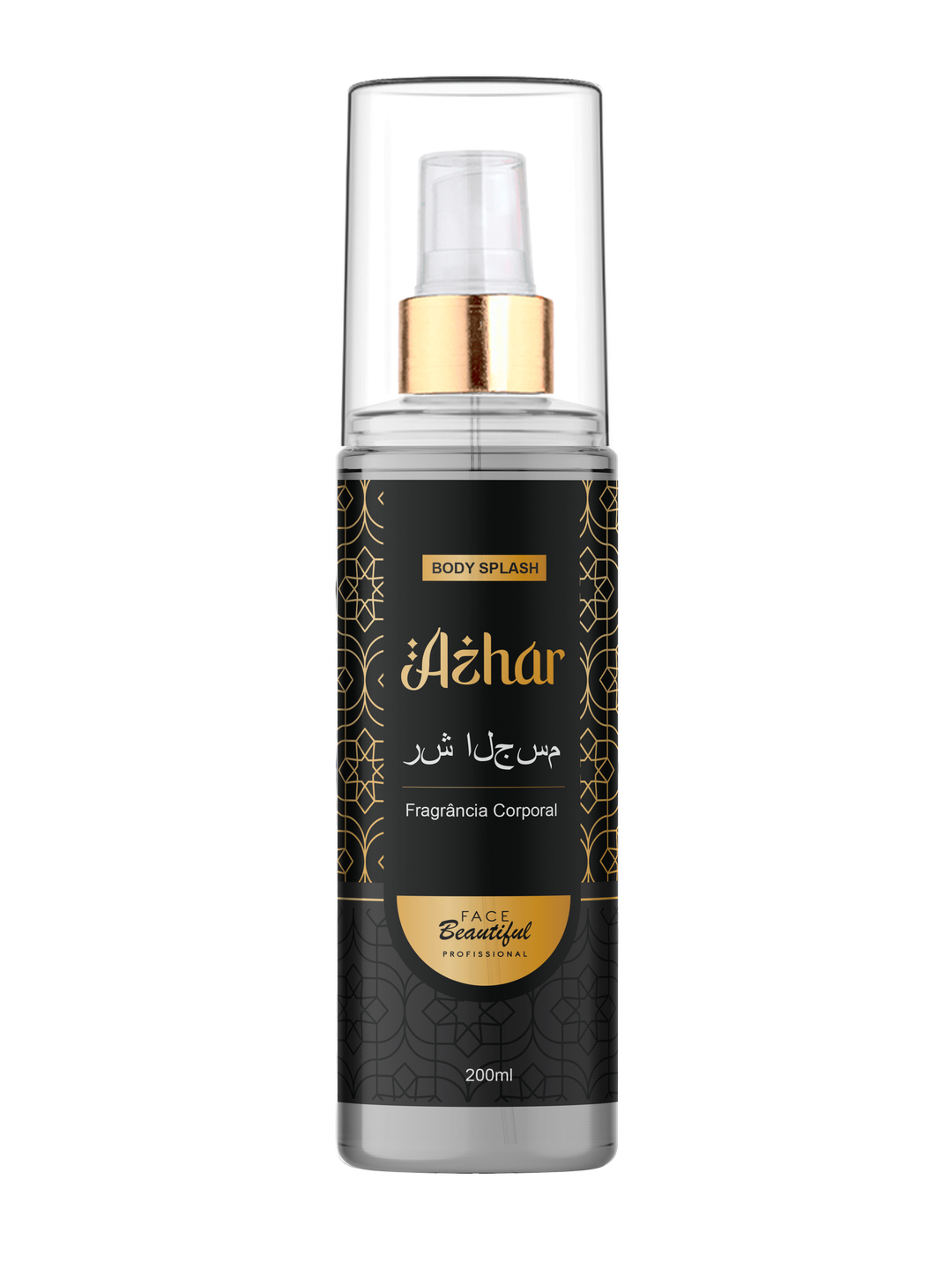Body Splash Árabe Face Beautiful 200ml – body splash perfume corporal essência árabe
