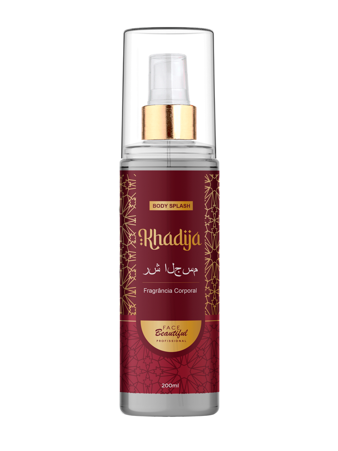 Body Splash Árabe Face Beautiful 200ml – body splash perfume corporal essência árabe