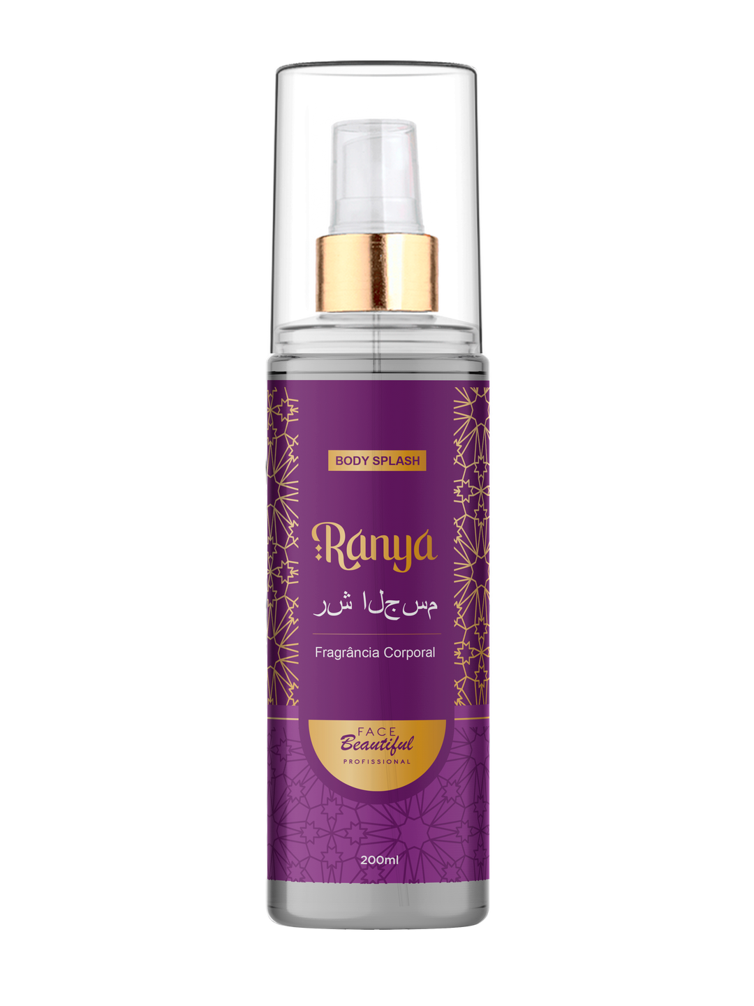 Body Splash Árabe Face Beautiful 200ml – body splash perfume corporal essência árabe