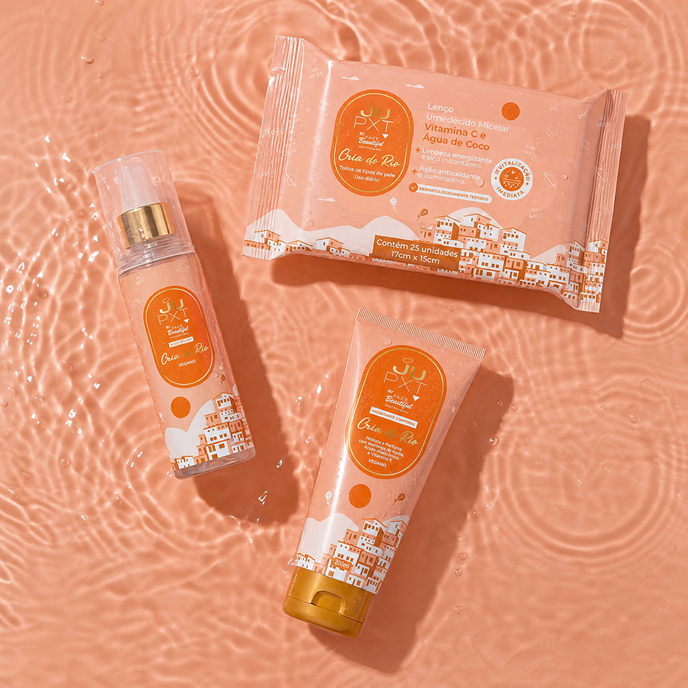 Kit Essência Carioca - Body Splash + Hidratante Corporal + Lenço