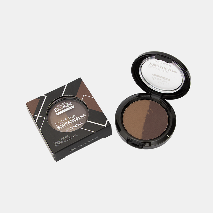 Duo para Sobrancelhas Efeito Natural Face Beautiful 5g
