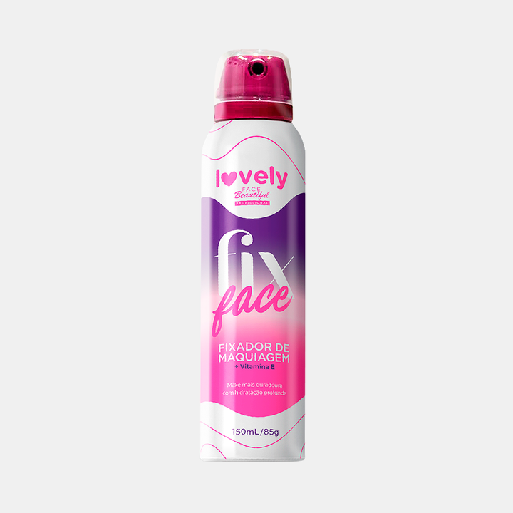 Fixador de Maquiagem Spray Fix Face Face Beautiful