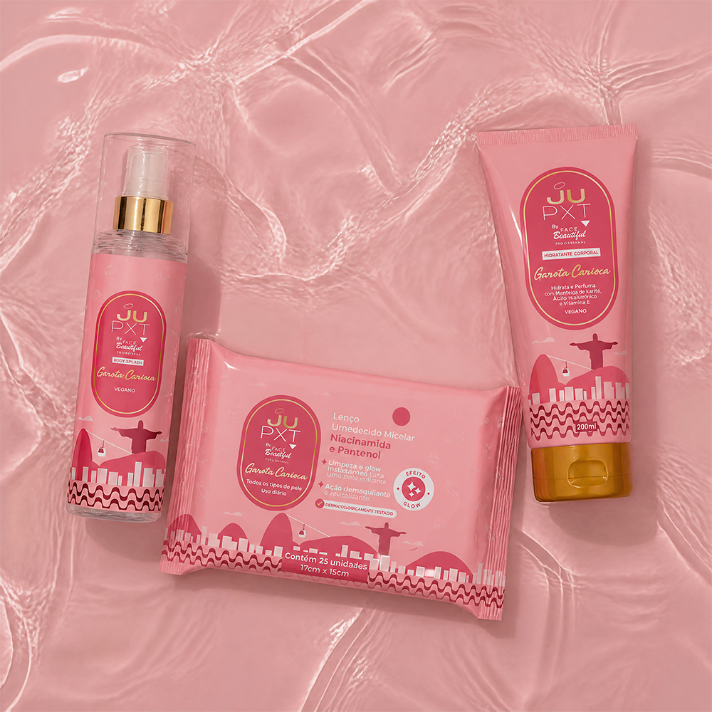 Kit Essência Carioca - Body Splash + Hidratante Corporal + Lenço