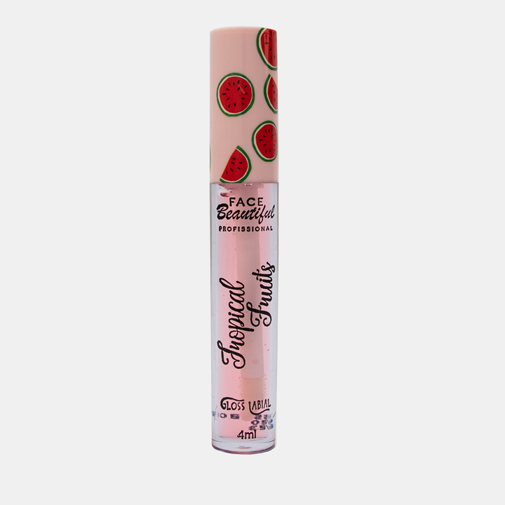 Gloss Labial Tropical Fruits Face Beautiful 4ml