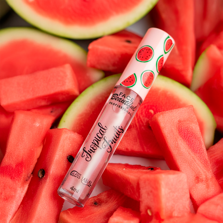 Gloss Labial Tropical Fruits Face Beautiful 4ml