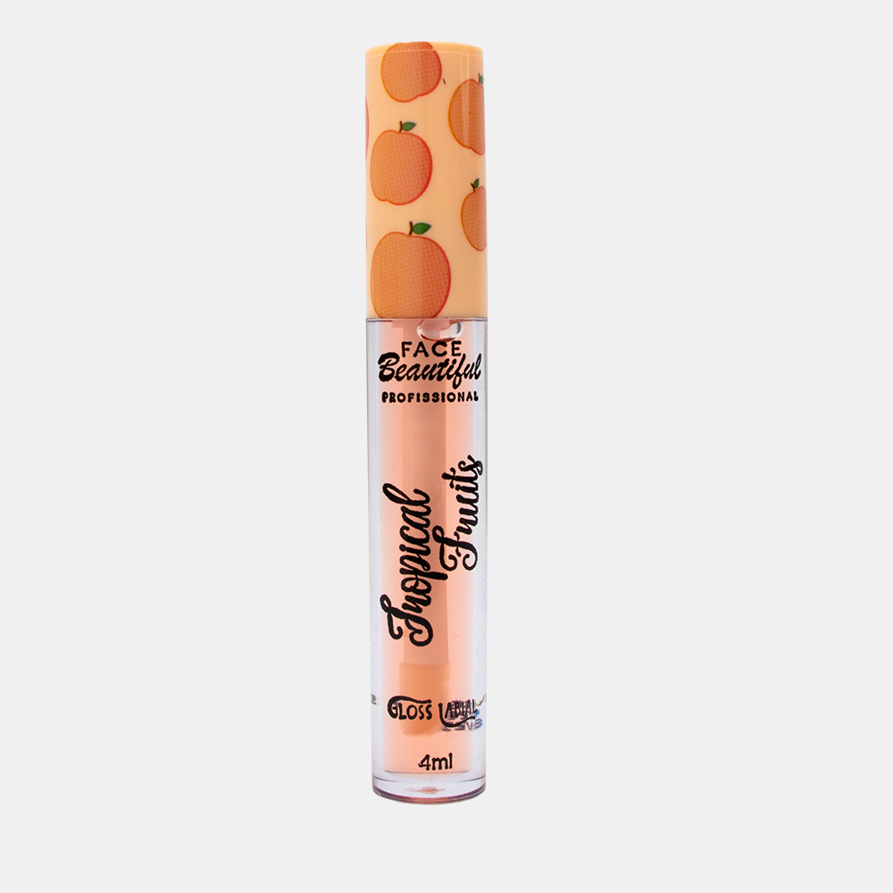 Gloss Labial Tropical Fruits Face Beautiful 4ml