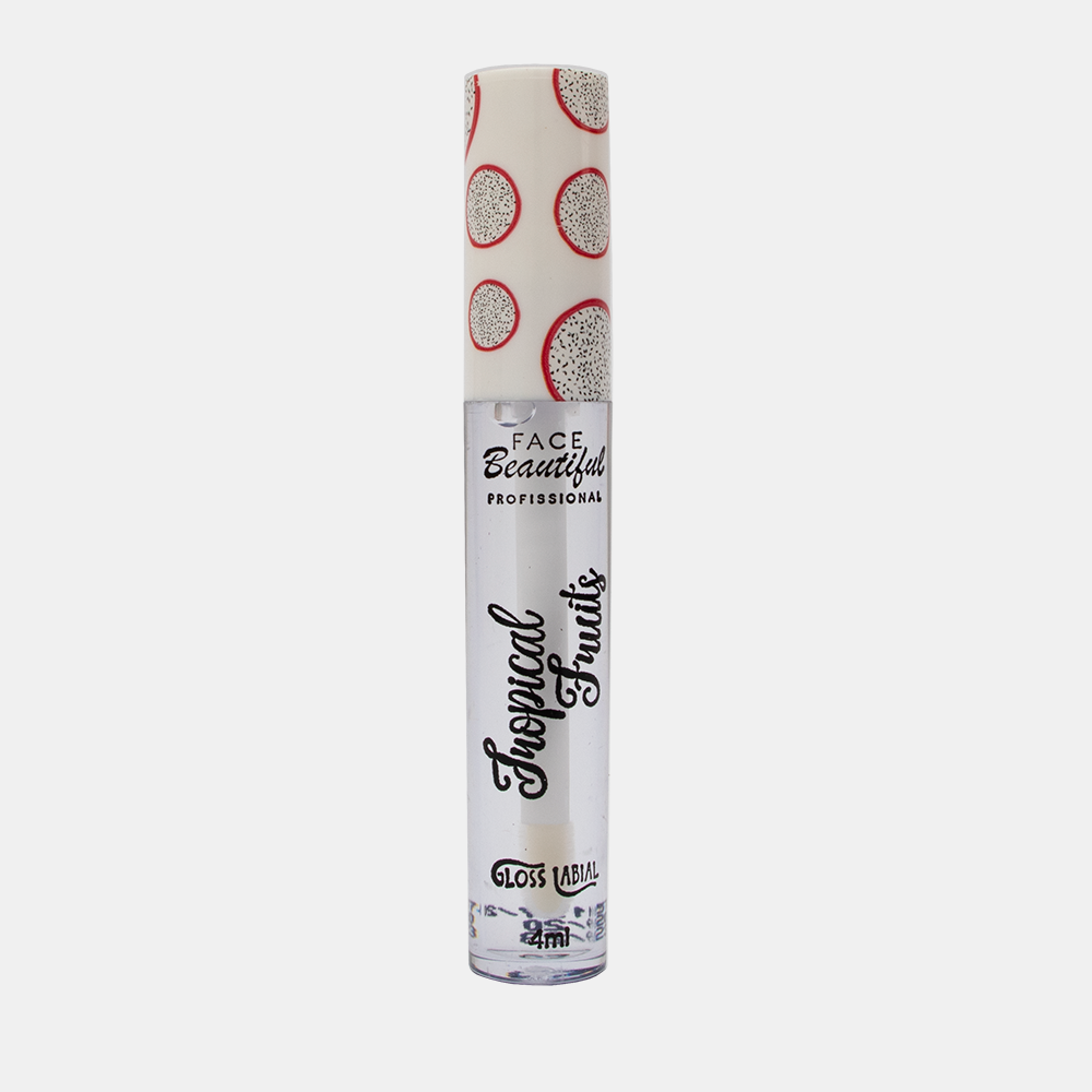 Gloss Labial Tropical Fruits Face Beautiful 4ml
