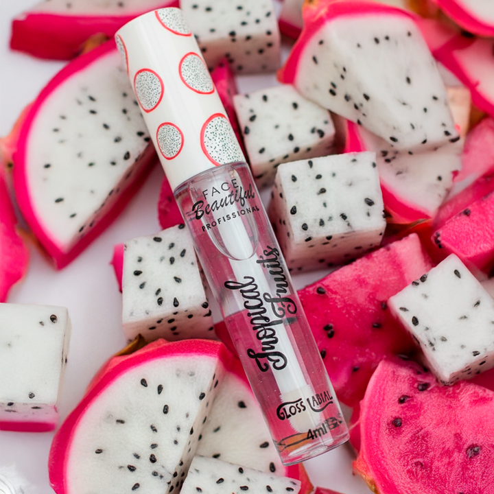 Gloss Labial Tropical Fruits Face Beautiful 4ml