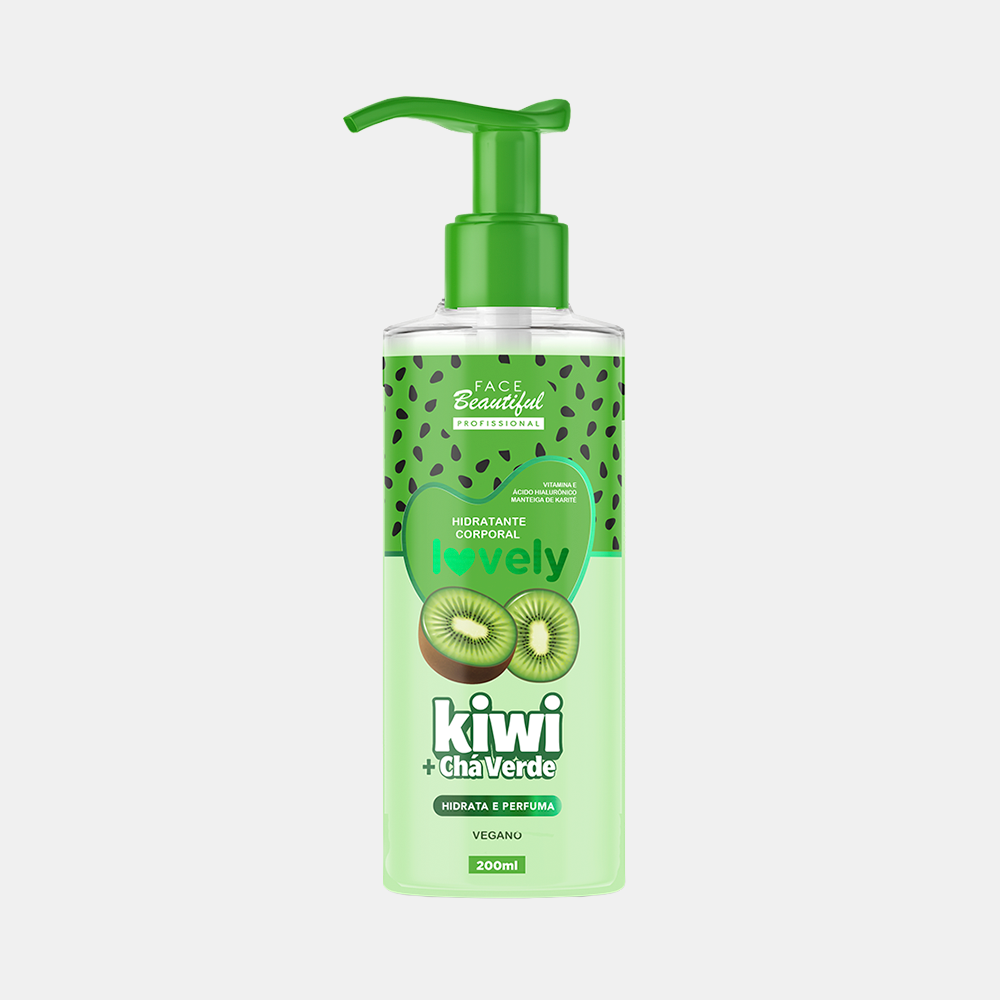 Hidratante Corporal Lovely 200ml – hidratante corporal com ativos, Piña Colada + Pantenol