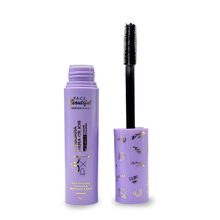 Rímel 2 em 1 Volume e Alonga - Ju PXT By Face Beautiful