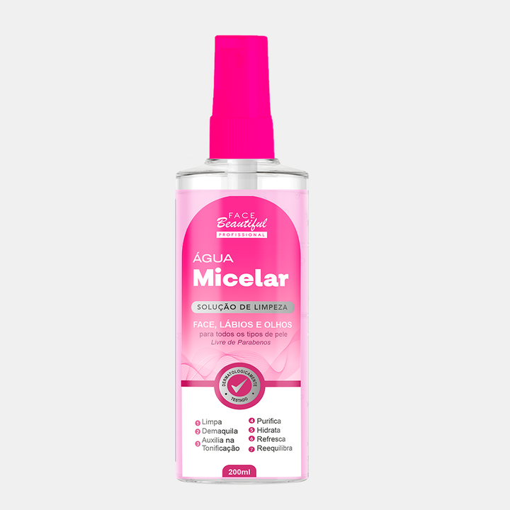 Soluções de Limpeza Face Beautiful 200ml