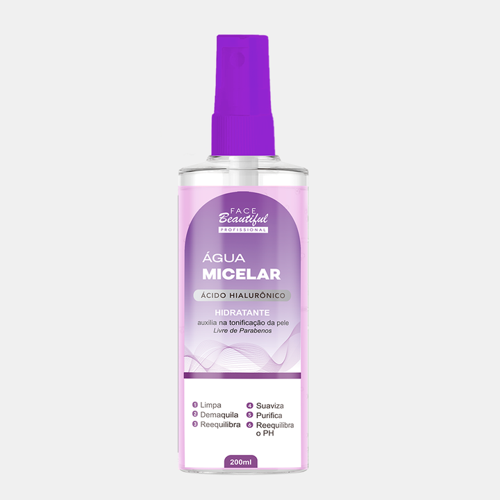 Soluções de Limpeza Face Beautiful 200ml