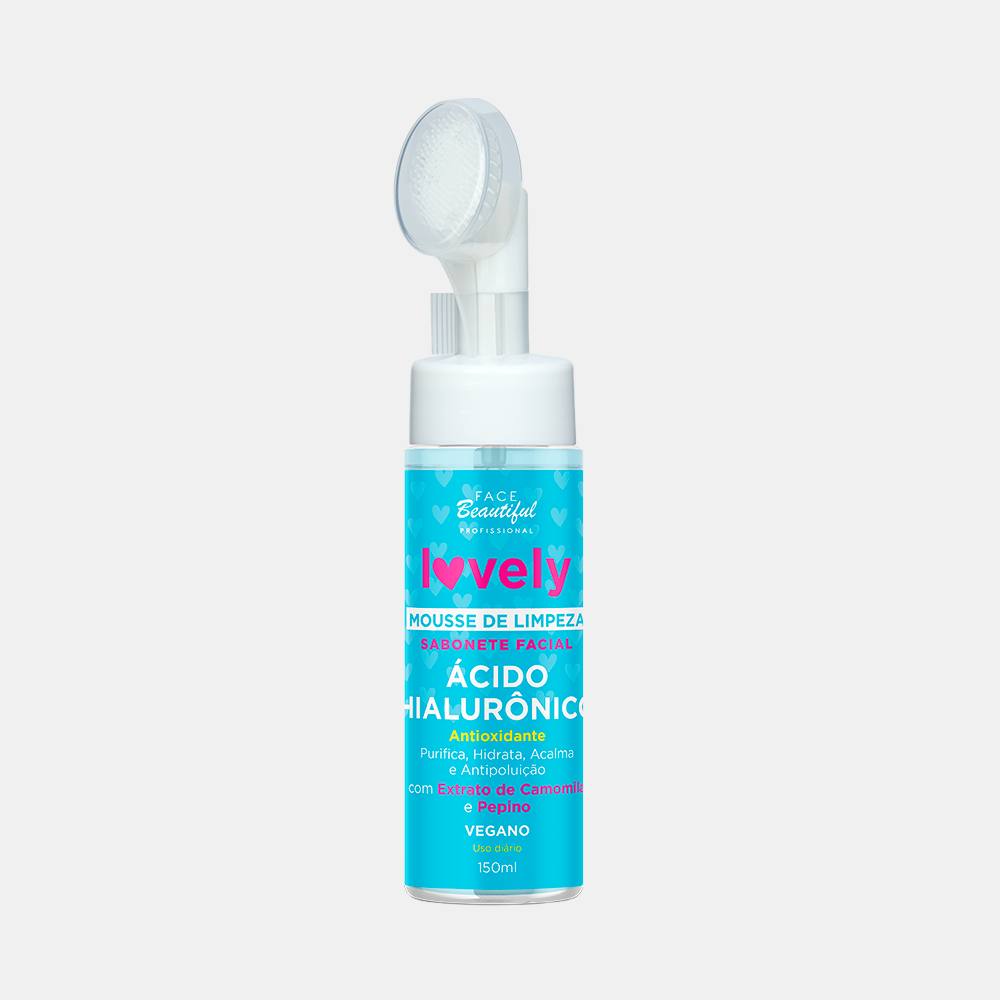 Mousse de Limpeza Facial Lovely 150ml