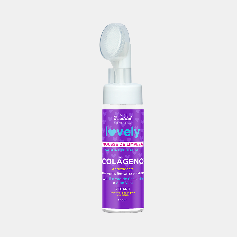 Mousse de Limpeza Facial Lovely 150ml