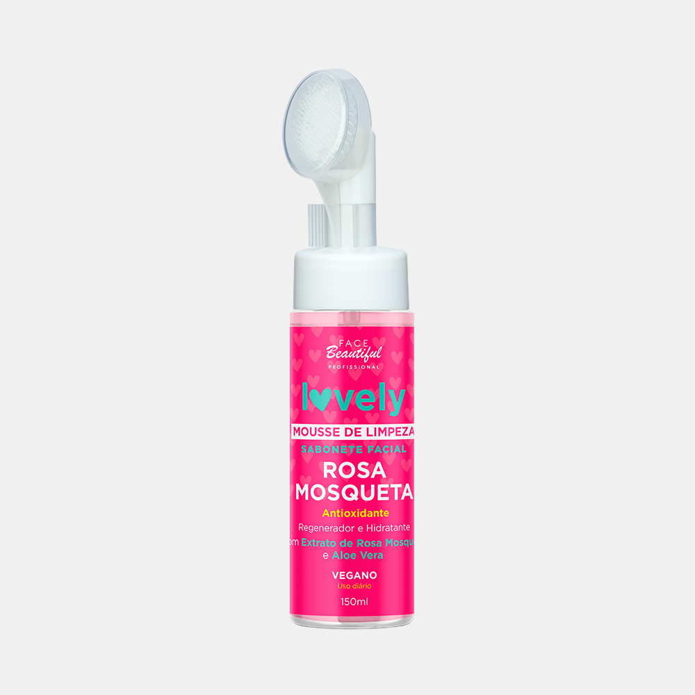 Mousse de Limpeza Facial Lovely 150ml