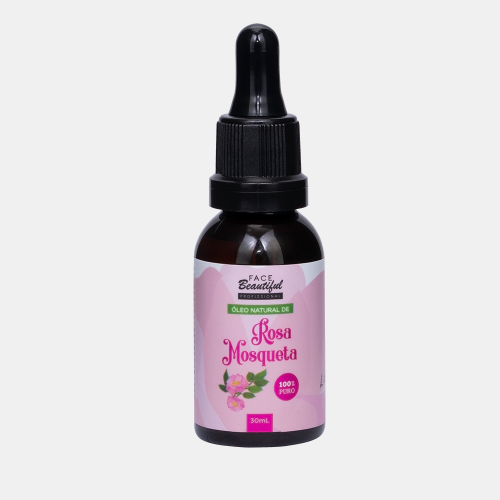 Óleo Natural de Rosa Mosqueta 30ml Face Beautiful – óleo natural de rosa mosqueta facial 30ml