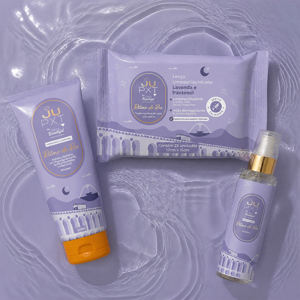Kit Essência Carioca - Body Splash + Hidratante Corporal + Lenço