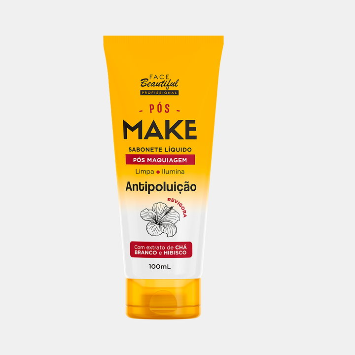 Sabonete Líquido Pré e Pós Make Face Beautiful Bisnaga 100ml