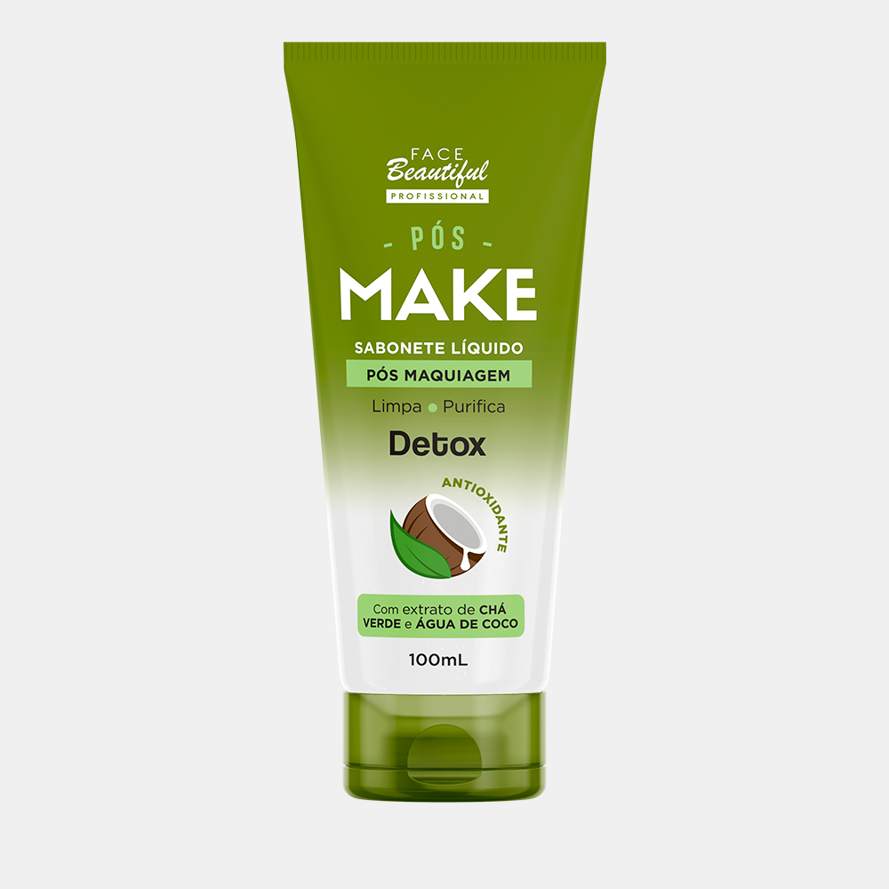 Sabonete Líquido Pré e Pós Make Face Beautiful Bisnaga 100ml