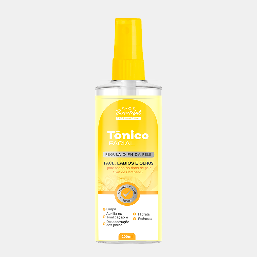 Soluções de Limpeza Face Beautiful 200ml