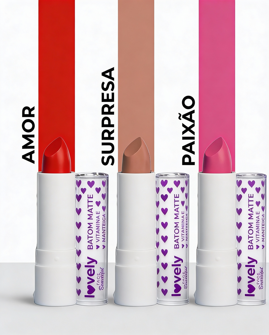 Batom Matte Lovely