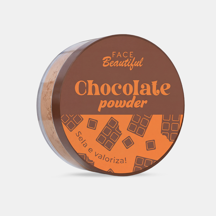 Pó Finalizador Chocolate Face Beautiful 10g