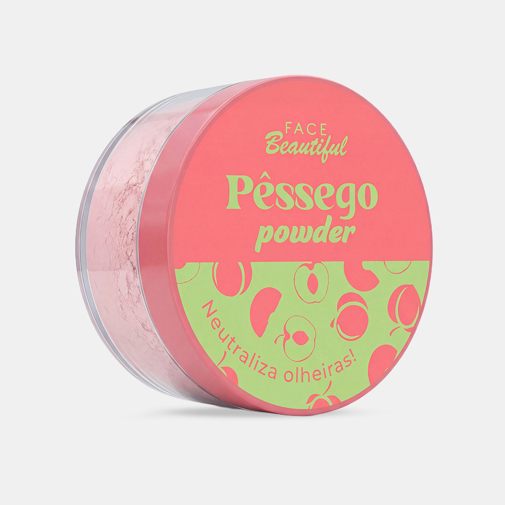 Pó Finalizador Pêssego Face Beautiful 10g